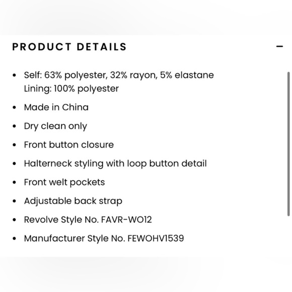 NWT Favorite Daughter The Favorite Halter Vest in Beige Size Medium - Picture 9 of 10